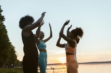 women of colors working out