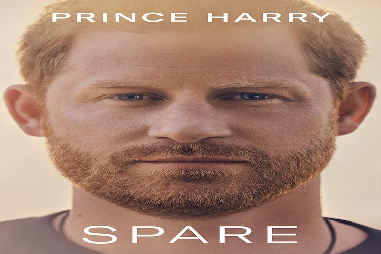 Prince Harry Spare book cover