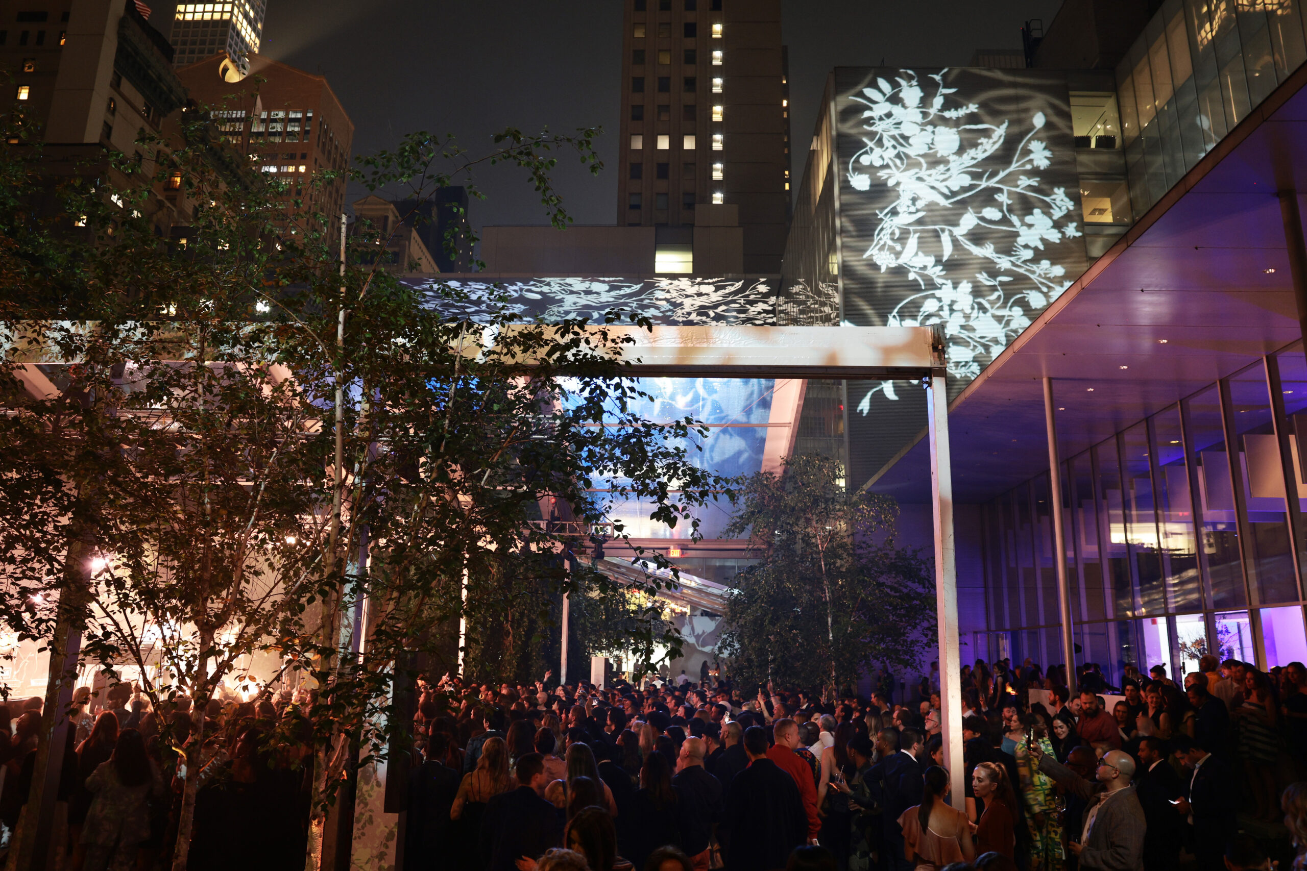 NEW YORK, NEW YORK - JUNE 06: A view of atmosphere at the Party in the Garden at the Museum of Modern Art on June 06, 2023 in New York City. (Photo by Dimitrios Kambouris/Getty Images for The Museum Of Modern Art)