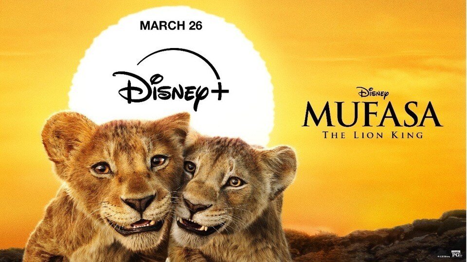 Mafasa and Scar in Mufasa: The Lion King