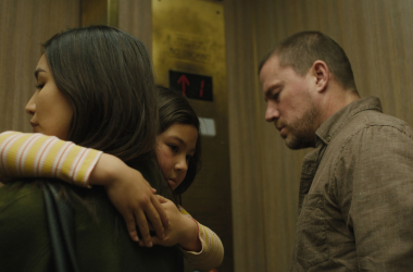 Mason Reeves, Channing Tatum, Gemma Chan in Josephine