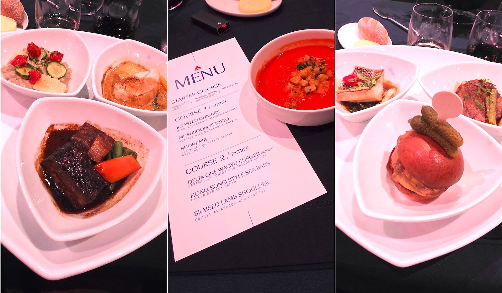 Delta One food